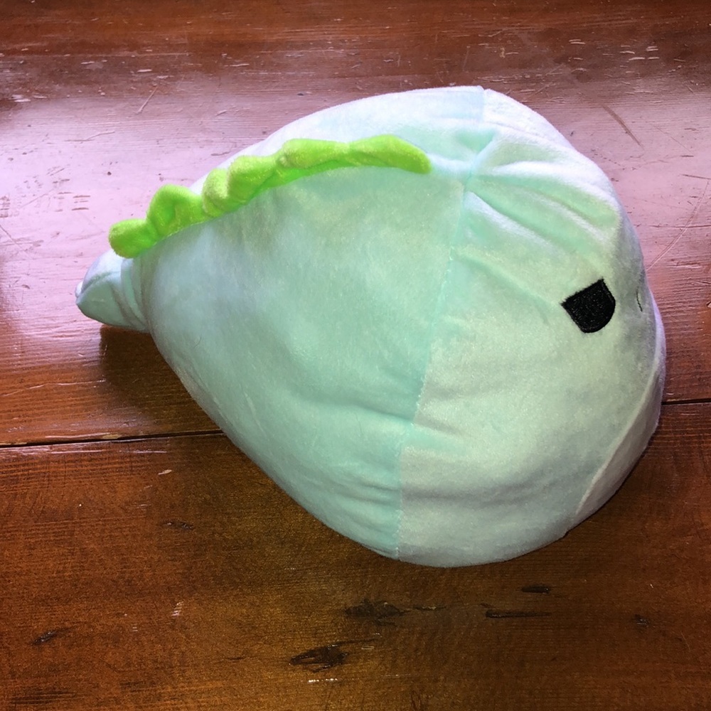 Squishmallows Dinosaur 7” Plush Pastel Tie Dye Happy & Light Blue Mad Gr… - Picture 10 of 10